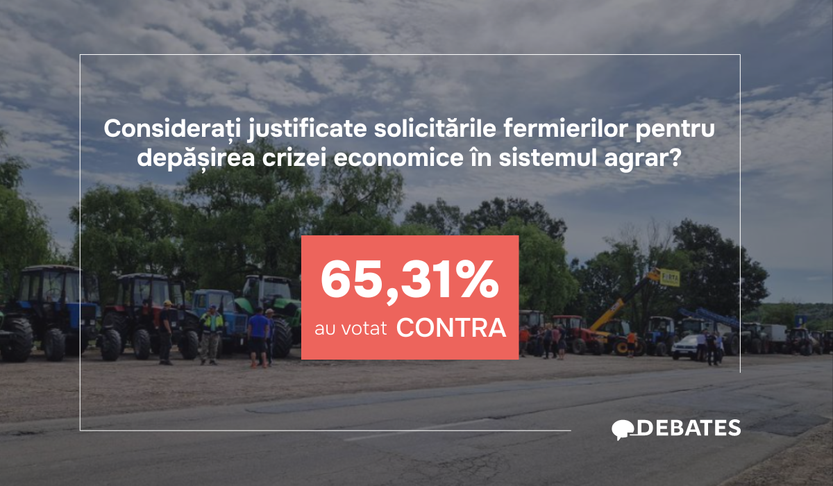 Justifică sau nu cetățenii solicitările fermierilor pentru depășirea crizei economice?