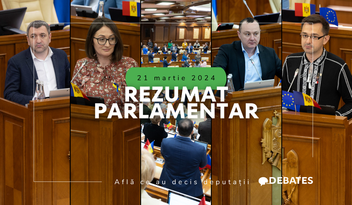 Rezumat parlamentar din 21 martie 2024: Află ce au decis deputații