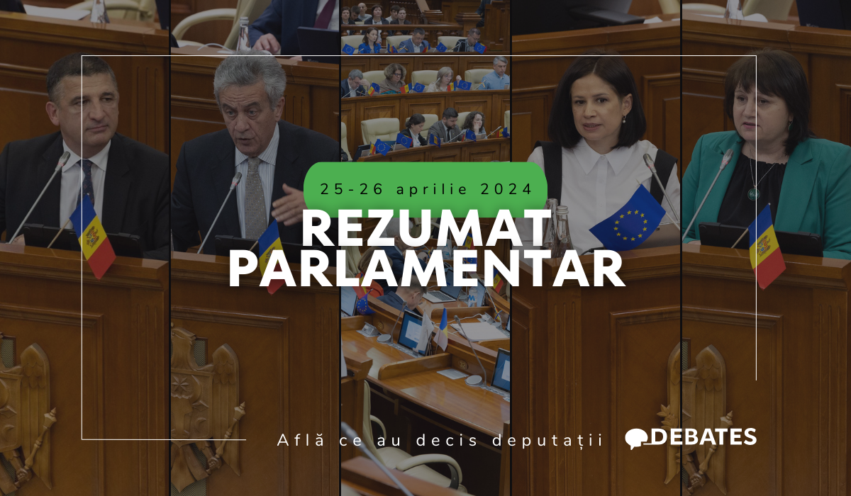 Rezumat parlamentar din 25 și 26 aprilie 2024: Află ce au decis deputații