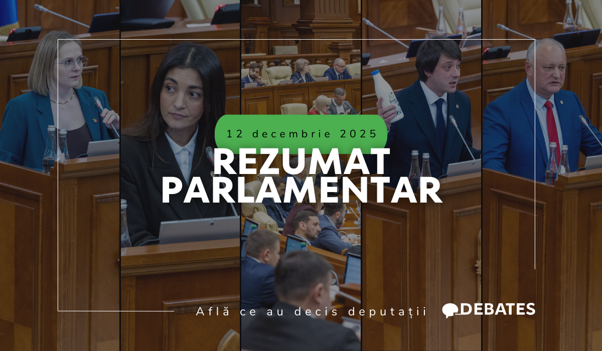 Rezumat parlamentar din 12 decembrie 2025: Află ce au decis deputații