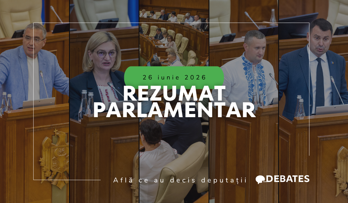 Rezumat parlamentar din 26 iunie 2026: Află ce au decis deputații